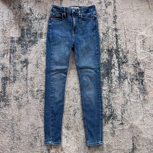 Free people high waisted skinny jeans